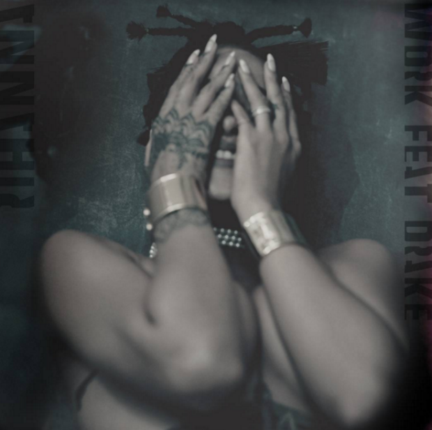 Rihanna aparece de topless em capa de novo single (Foto: Reprodução/Instagram)