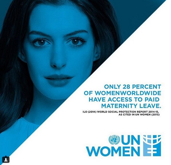 Anne Hathaway anuncia ser nova embaixadora da boa vontade da ONU Mulheres (Foto: Reprodução / Instagram)