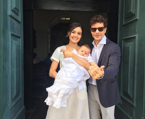 Sophie Charlote, Daniel de Oliveira e o filho (Foto: Reprodução/Instagram)