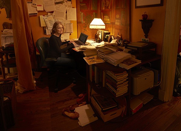 A escritora Gloria Steinem, em 2016. (Foto: Divulgação: Annie Lebovitz / Women: New Portraits)