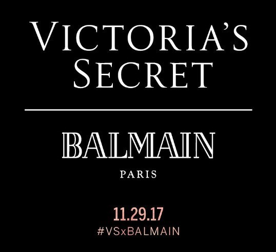 Parceria da Victoria&#39;s Secret com Olivier Rousteing, da Balmain (Foto: Reprodução/ Instagram)