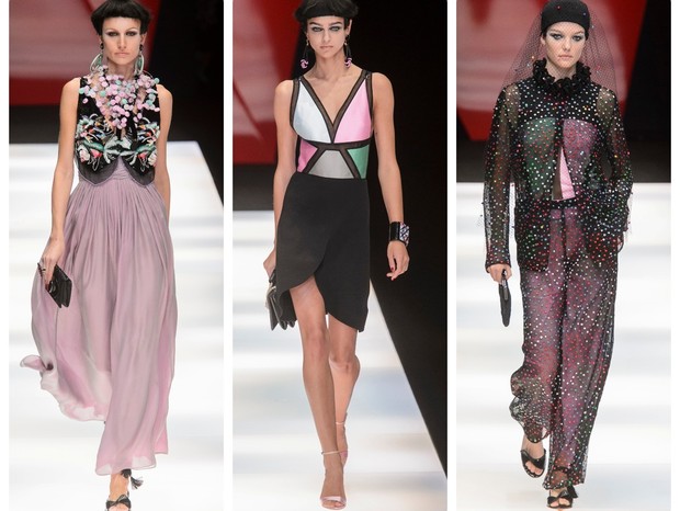 Giorgio Armani | Desfile da Semana de Moda de Milão | Primavera-verão 2018 (Foto: IMaxTree)
