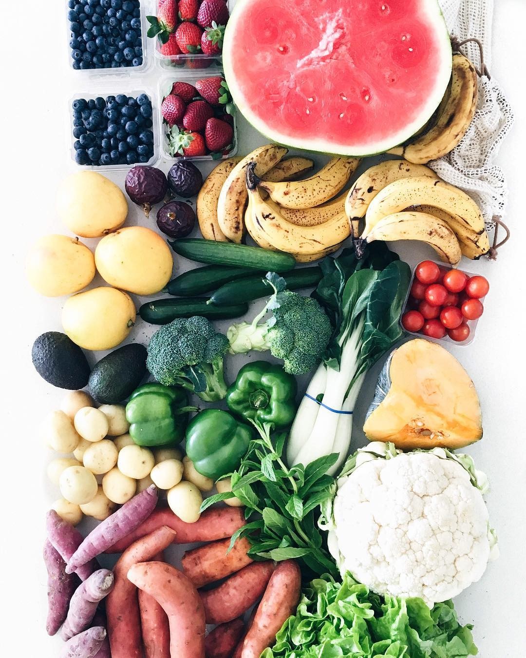 Frutas e legumes (Foto: Instagram/Reprodução)
